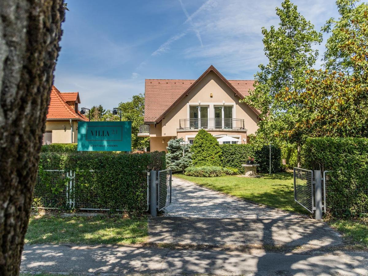 Villa 21 Boutique Rooms Balatonalmádi Buitenkant foto